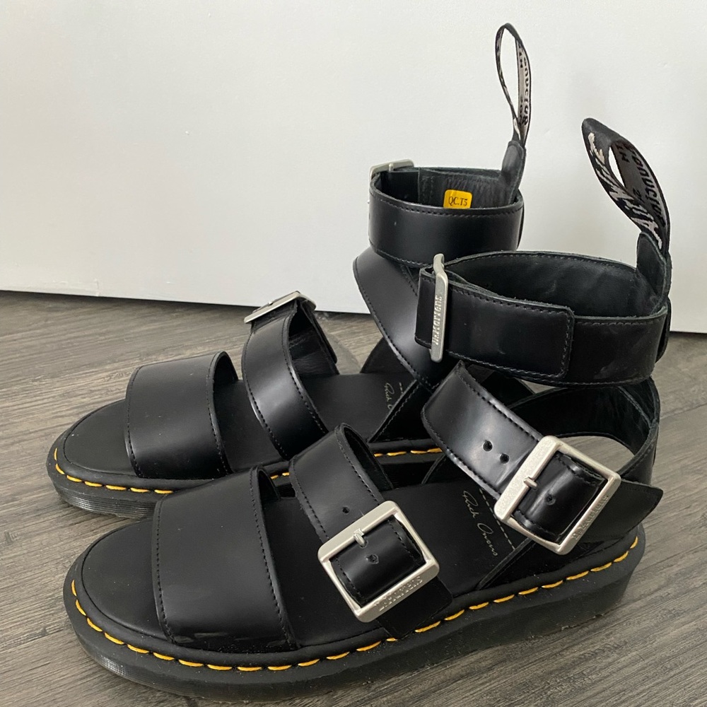 Rick Owens x Dr. Martens Sandals